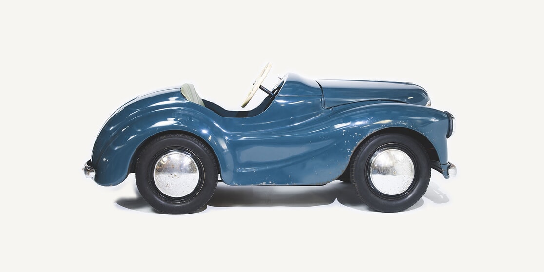 Original Danube Blue J40 Pedal Car Original Danube Blue J40 Pedal Car