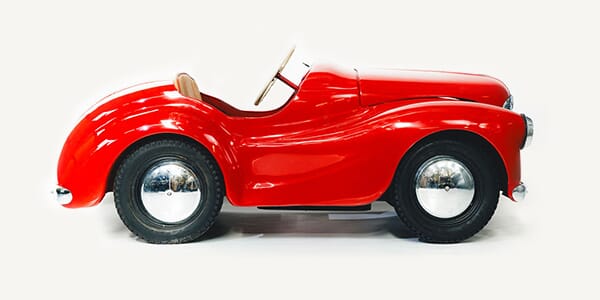 Red J40 Pedal Car