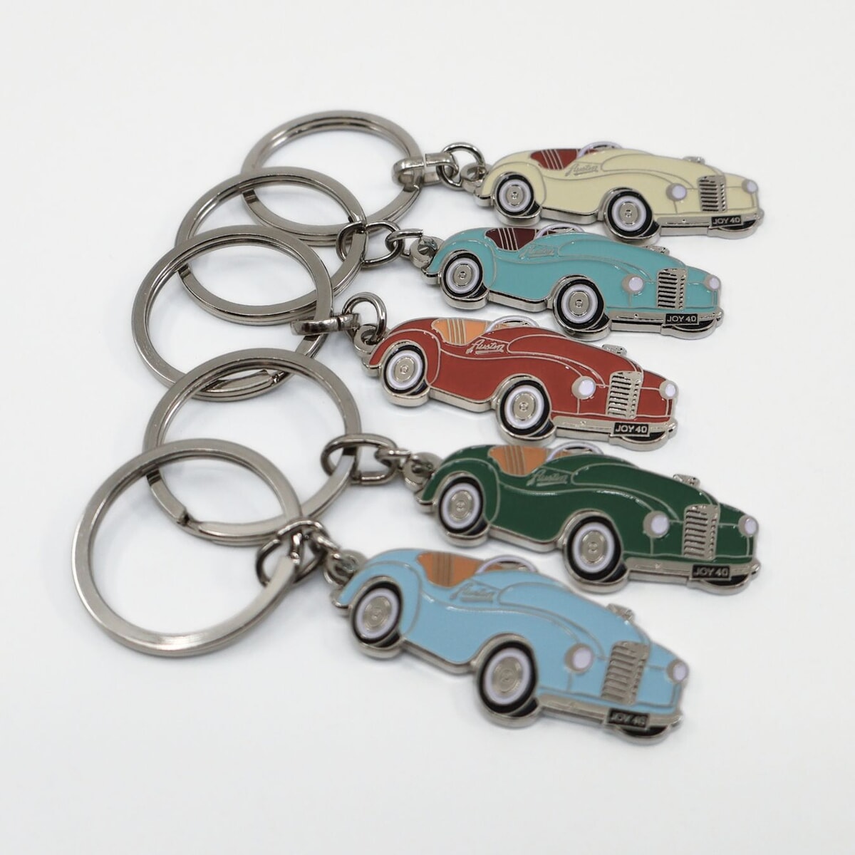 Enamel keyring main product photo