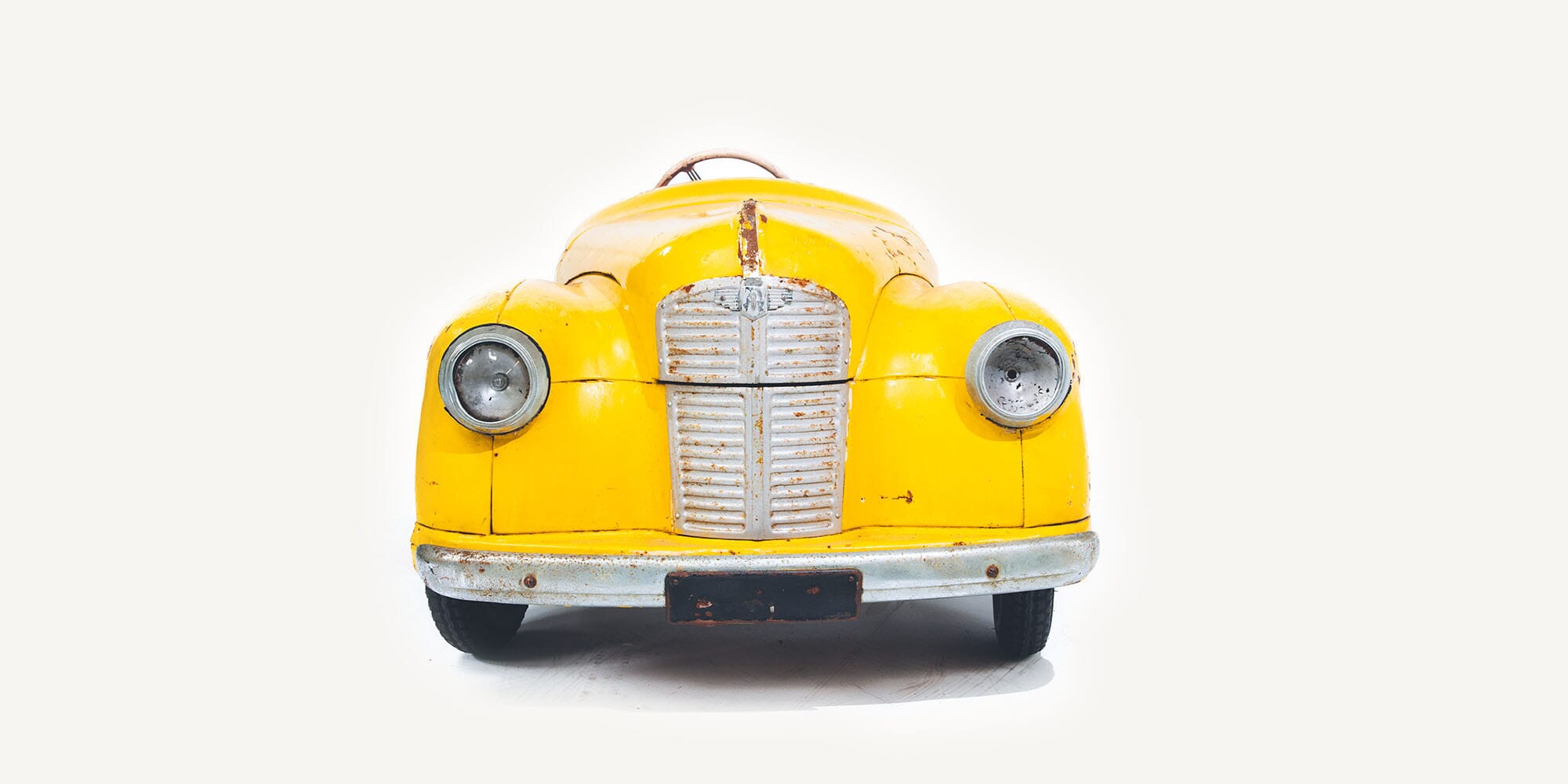 Vintage & Classic Pedal Car | Rare Austin Pathfinder in White