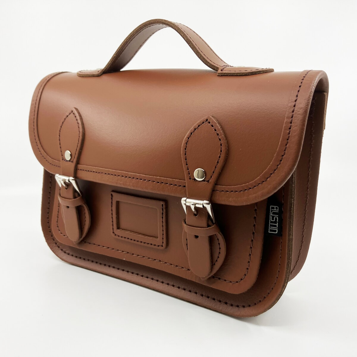 Austin Leather Satchel main product photo