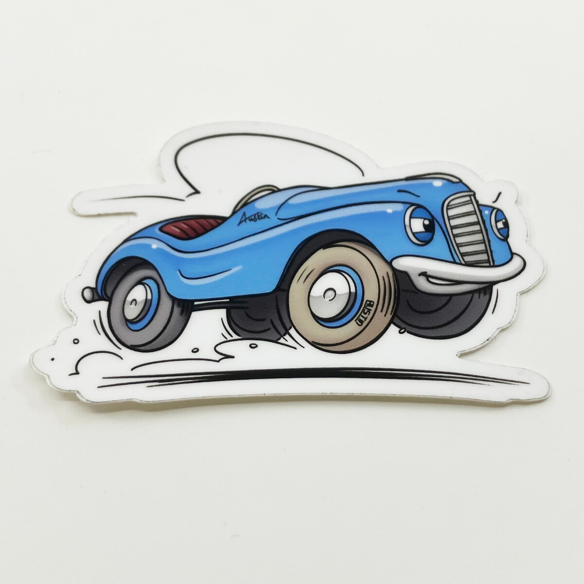 Austin zooming sticker main product photo