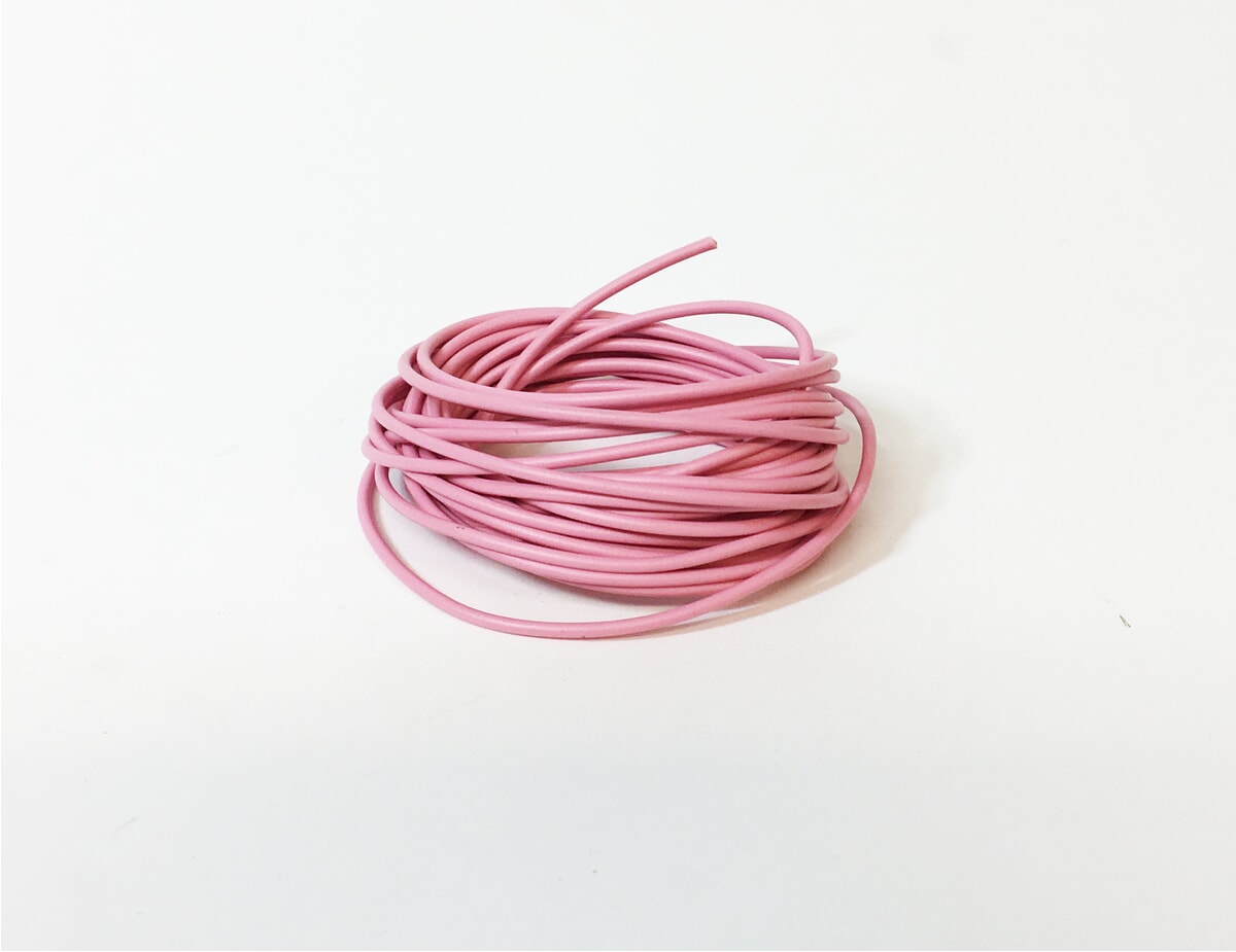Pink wiring cable main product photo