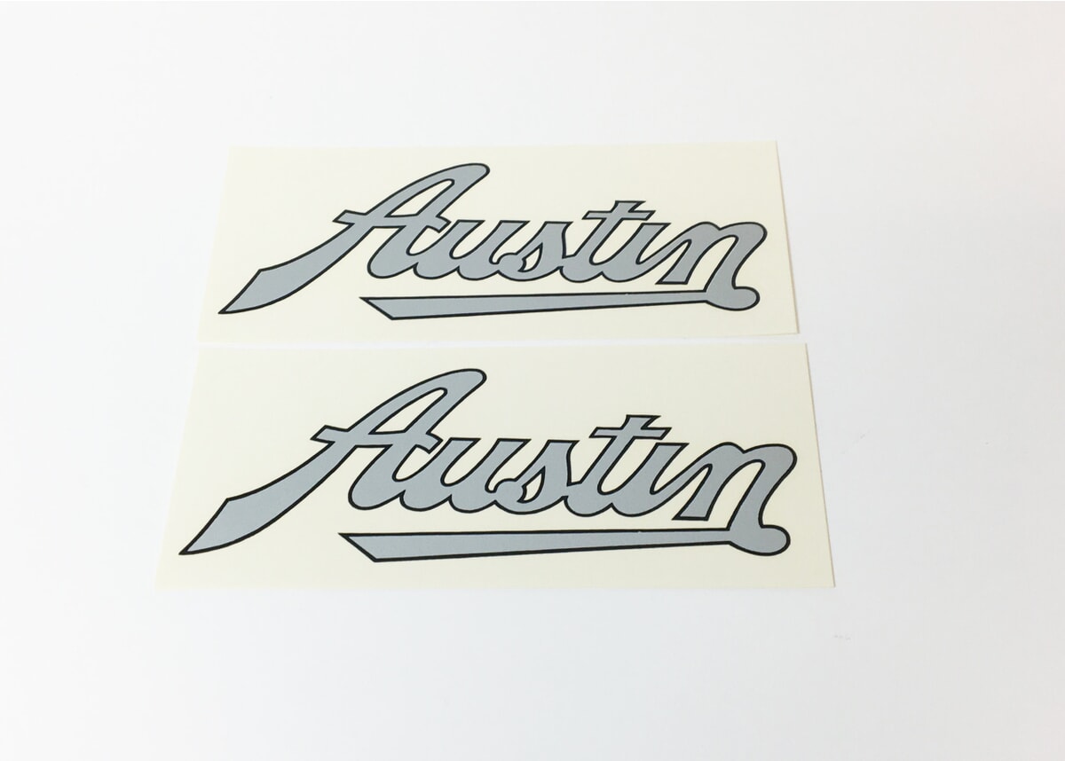 Austin script waterslide transfers main product photo