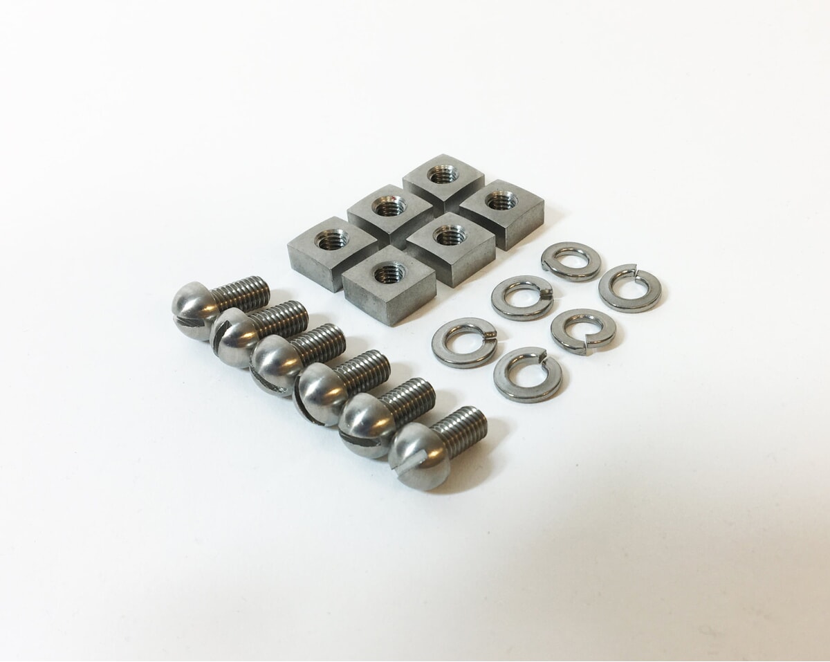 Rear axle support plate fixing kit main product photo