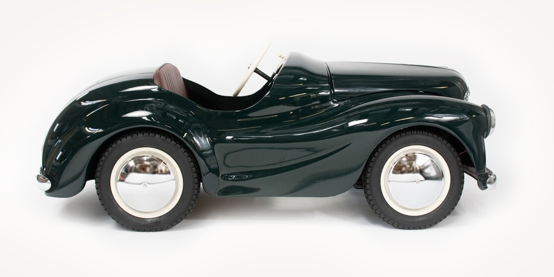 Green J40 Pedal Car - Premier Restoration Green J40 Pedal Car - Premier Restoration