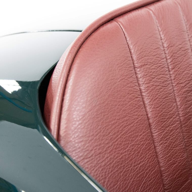 Seat close up dark green J40 Seat close up dark green J40