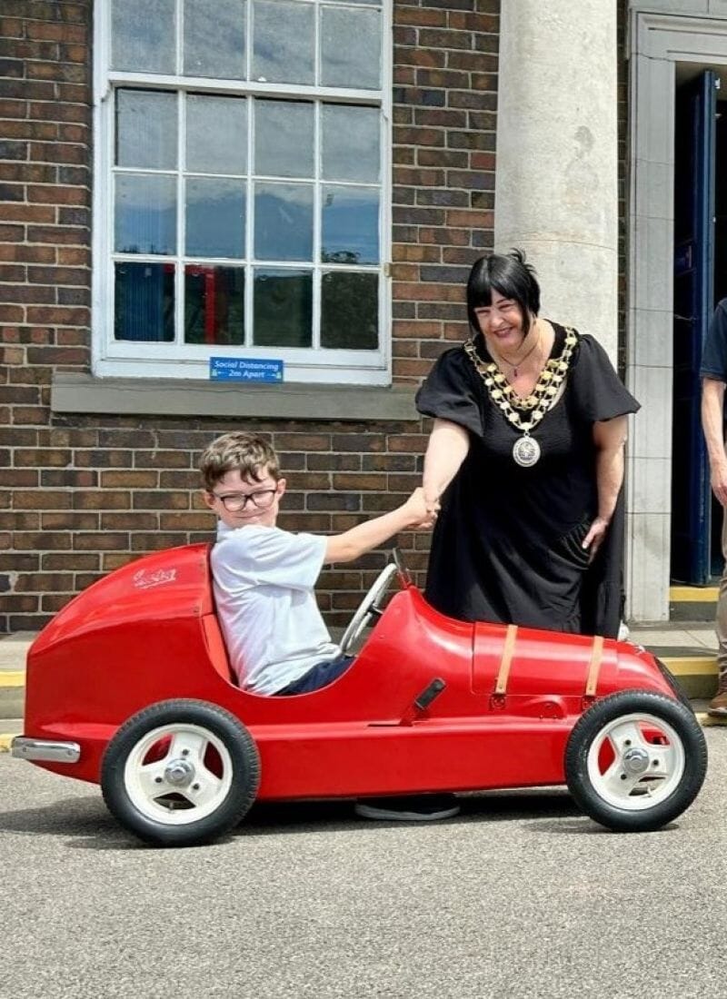 Legacy of Austin Pedal Cars Factory Honoured with Blue Plaque