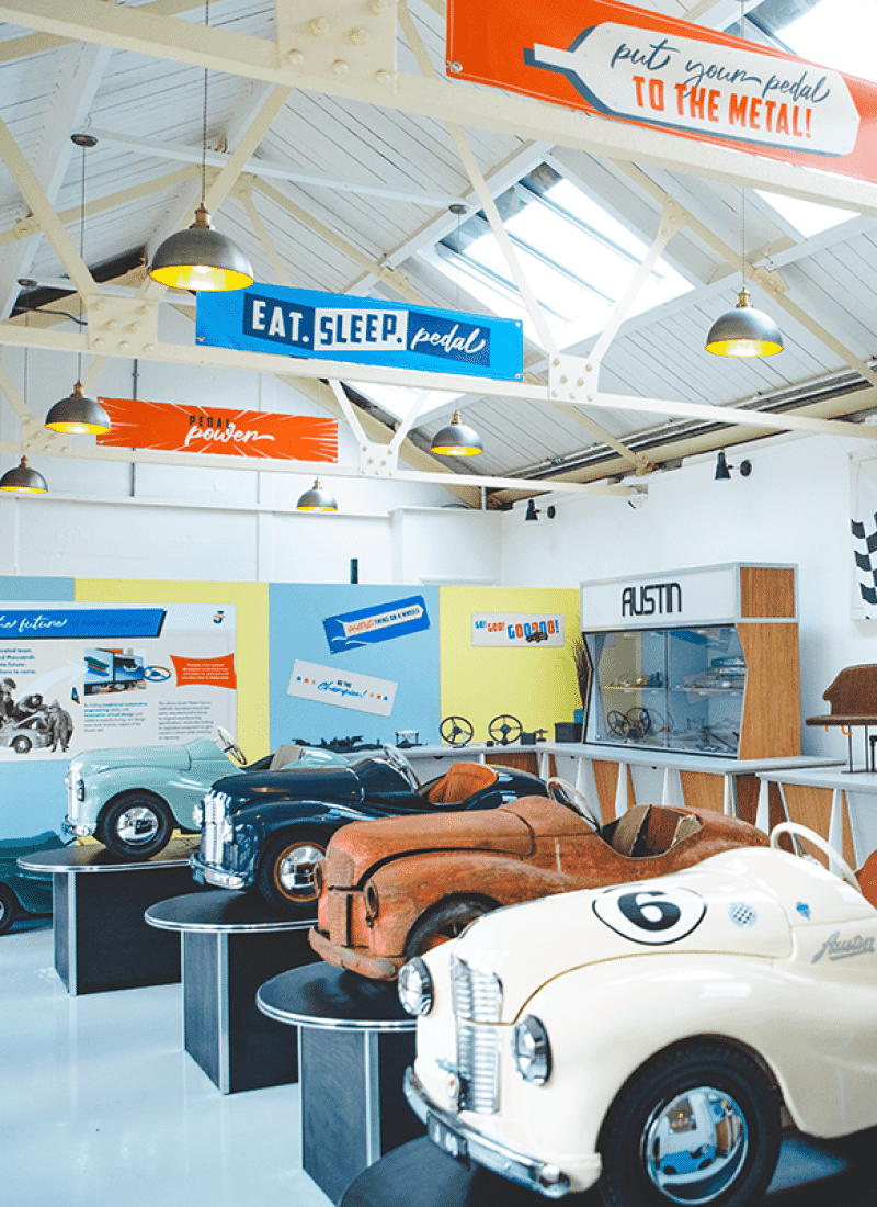 Austin Pedal Cars opens new showroom at Bicester Heritage