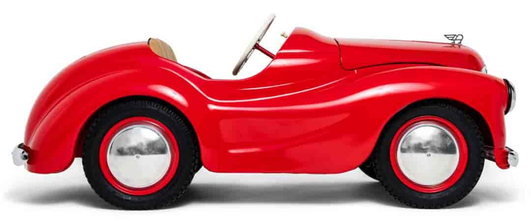 J40 Austin Pedal Car in Red